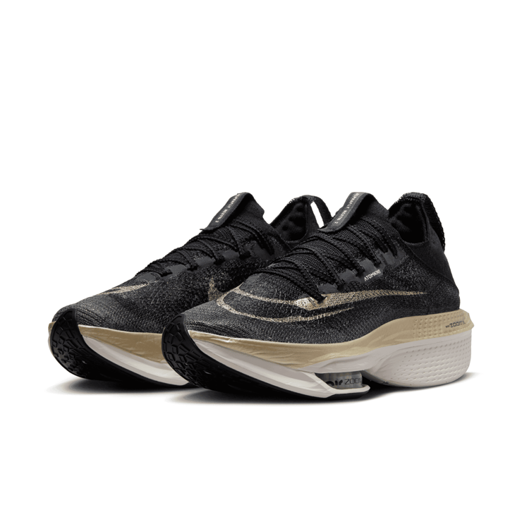 Nike Air Zoom Alphafly NEXT% 2 'Black Gold' Angle 3