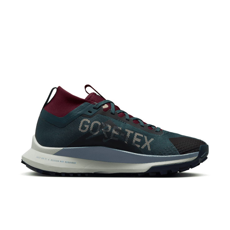 Nike React Pegasus Trail 4 GORE-TEX 'Deep Jungle Night Maroon' (W) Angle 1
