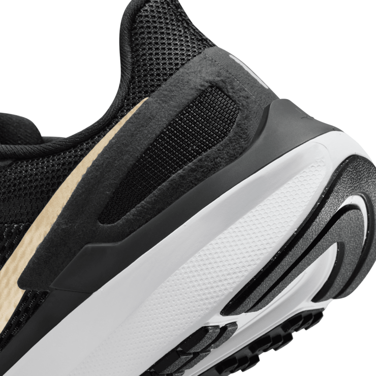 Nike Air Zoom Structure 25 'Black Metallic Gold' (W) Angle 7