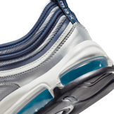 Nike Air Max 97 Metallic Silver Chlorine Blue Angle 5