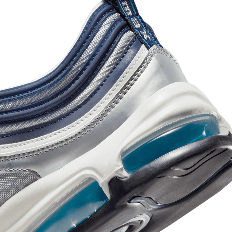 Air Max 97 Silver Bullet Blue 97 Metallic Silver Bullet Silver And