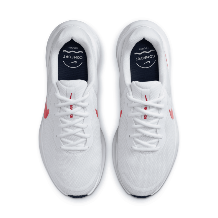 Nike Revolution 7 'White University Red' Angle 2