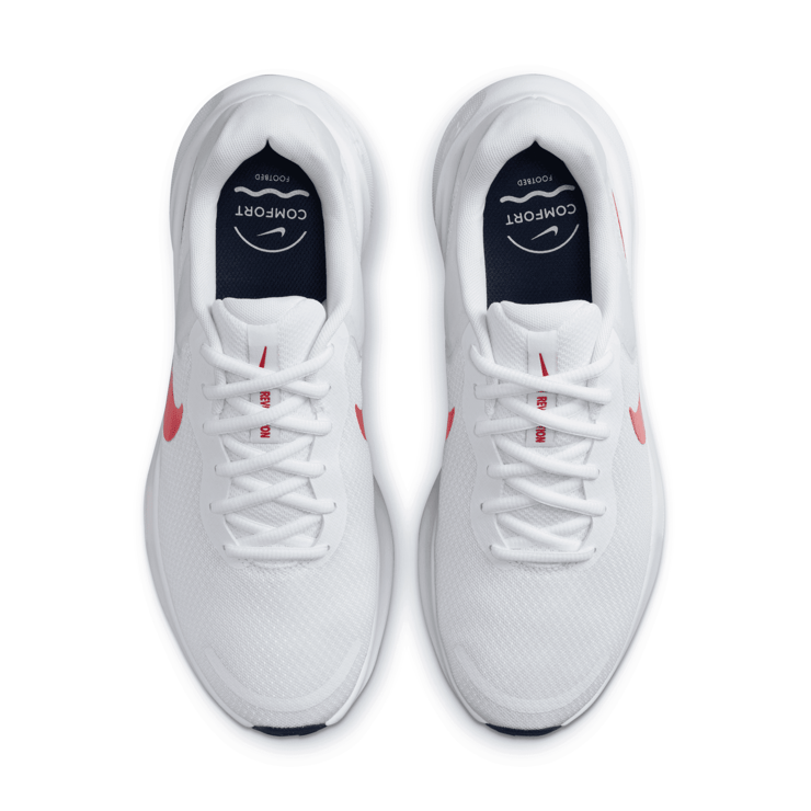 Nike Revolution 7 'White University Red' Angle 2