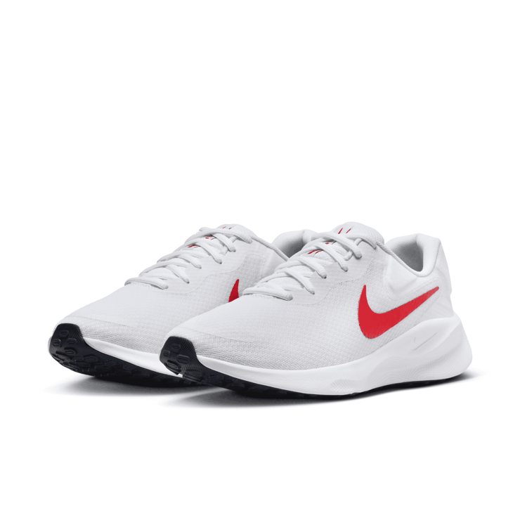 Nike Revolution 7 'White University Red' Angle 3