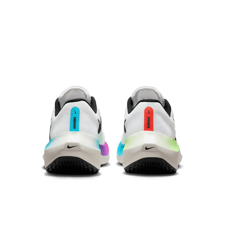 Nike Zoom Fly 5 'White Multi-Color Gradient' Angle 4