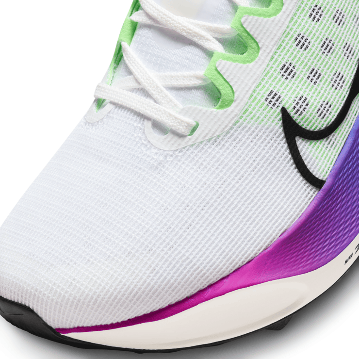 Nike Zoom Fly 5 'White Multi-Color Gradient' Angle 5