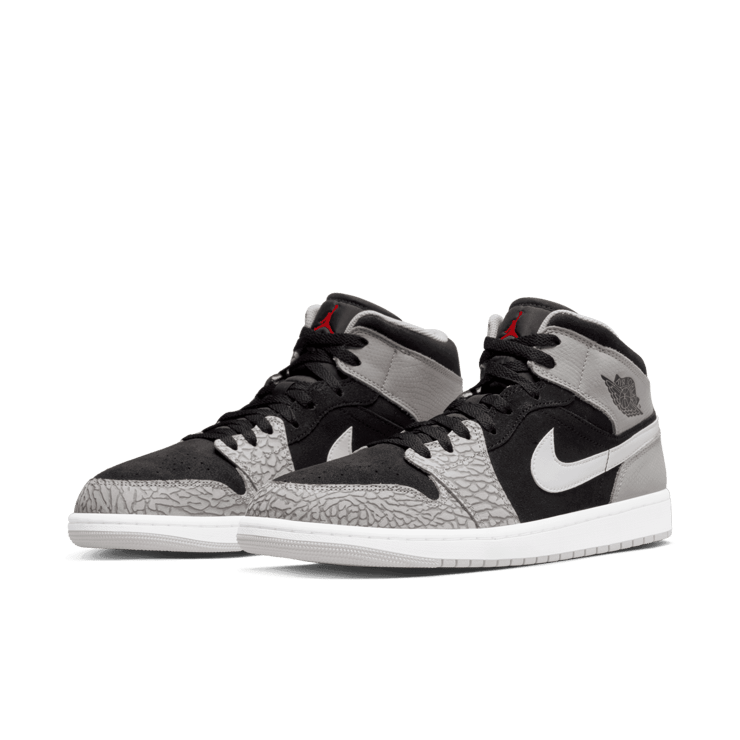 Jordan 1 Mid Elephant Print Angle 2