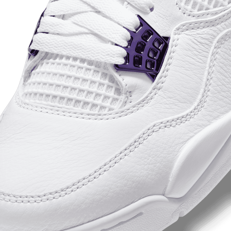 Air Jordan 4 Retro Metallic Purple Angle 4