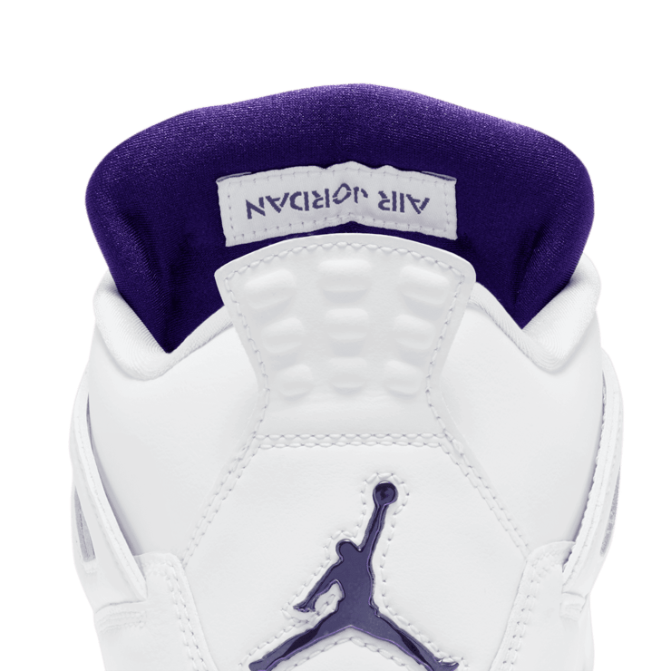 Air Jordan 4 Retro Metallic Purple Angle 6