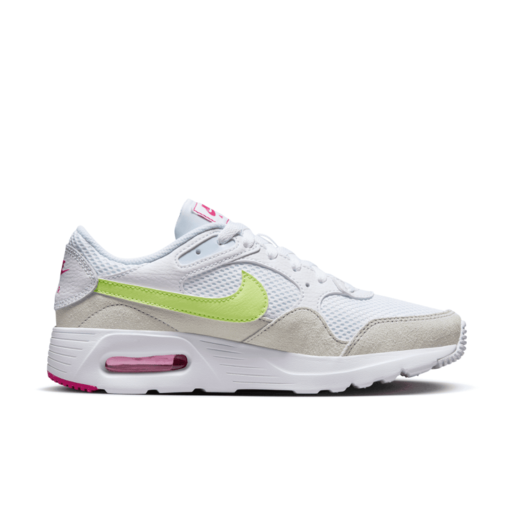 Nike Air Max SC 'White Lemon Fireberry' (W) Angle 2