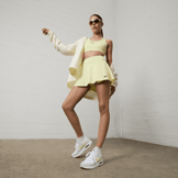 Nike Air Max SC 'White Lemon Fireberry' (W) Angle 8