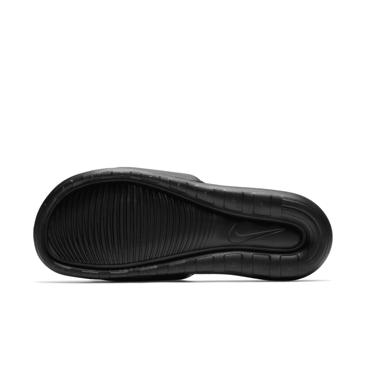 Nike Victori One Slide 'Black Metallic Gold' Angle 1