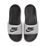 Nike Victori One Slide 'Black Metallic Silver' (W) Angle 2
