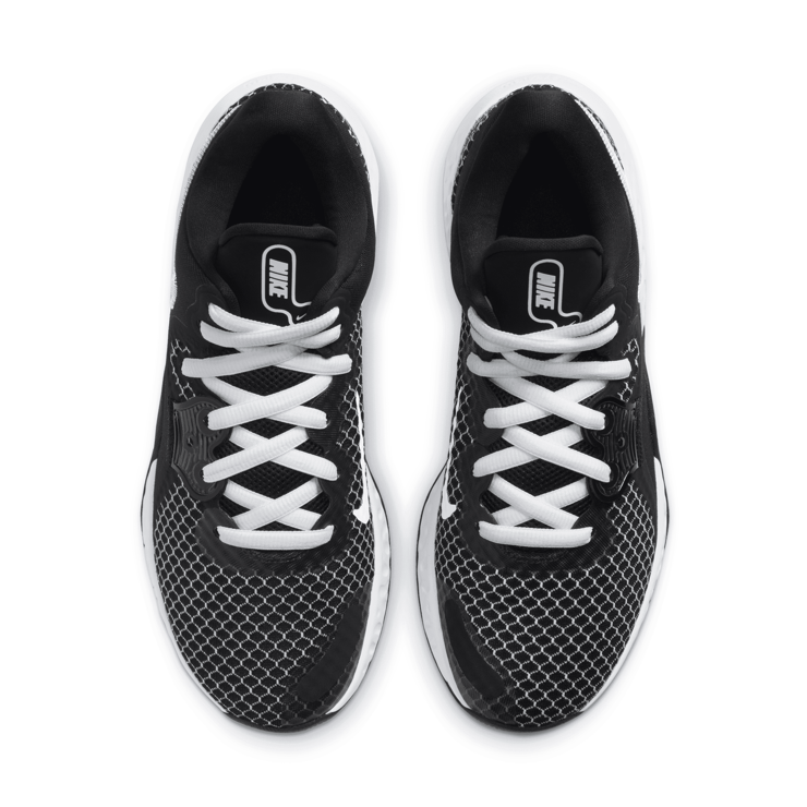 Nike Renew Elevate 2 'Black White' Angle 2