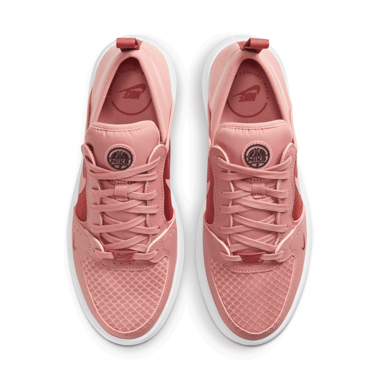 Nike Court Vision Alta TXT 'Rust Pink' (W) Angle 2