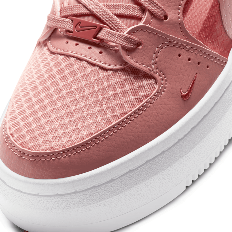 Nike Court Vision Alta TXT 'Rust Pink' (W) Angle 5