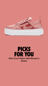 Nike Court Vision Alta TXT 'Rust Pink' (W) Angle 7