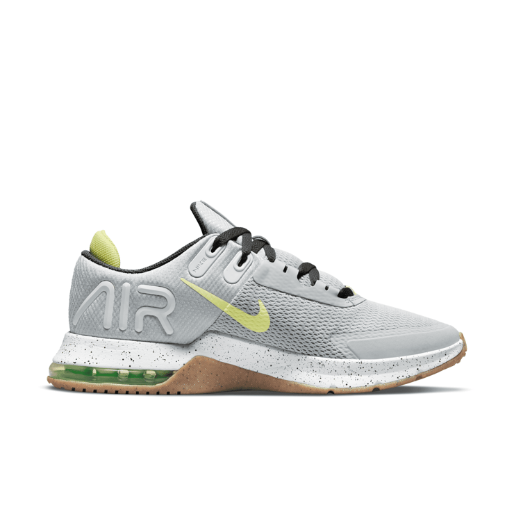 Nike Air Max Alpha Trainer 4 'Light Smoke Grey Limelight' Angle 1