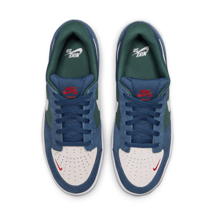 Nike SB Force 58 SB 'Navy Noble Green' Angle 2