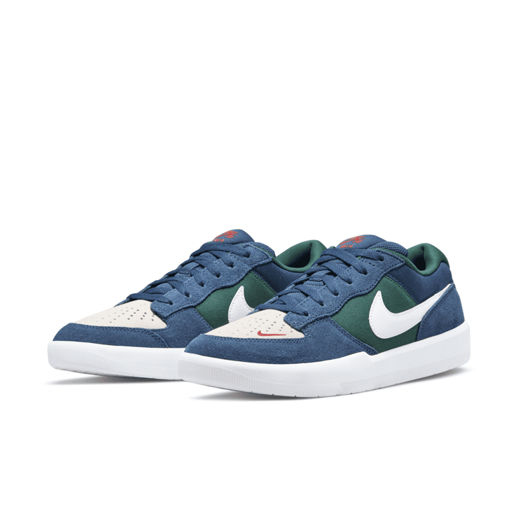 Nike SB Force 58 SB 'Navy Noble Green' Angle 3