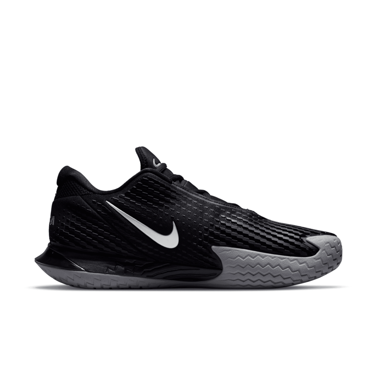 Nike Zoom Vapor Cage 4 Rafa 'Black Metallic Silver' Angle 1