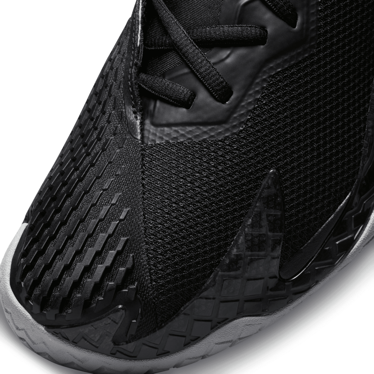 Nike Zoom Vapor Cage 4 Rafa 'Black Metallic Silver' Angle 5
