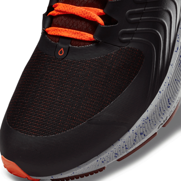 Nike Air Zoom Pegasus 38 Shield 'Black Total Orange' Angle 5