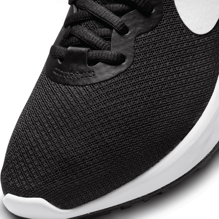 Nike Revolution 6 Next Nature 'Black White' (W) Angle 5