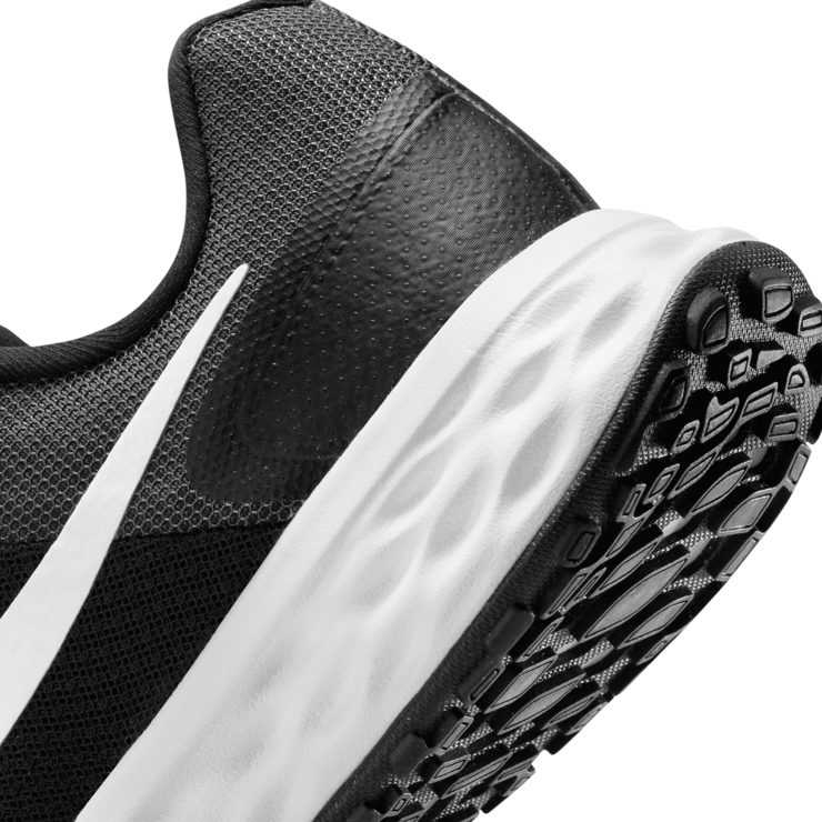 Nike Revolution 6 Next Nature 'Black White' (W) Angle 6