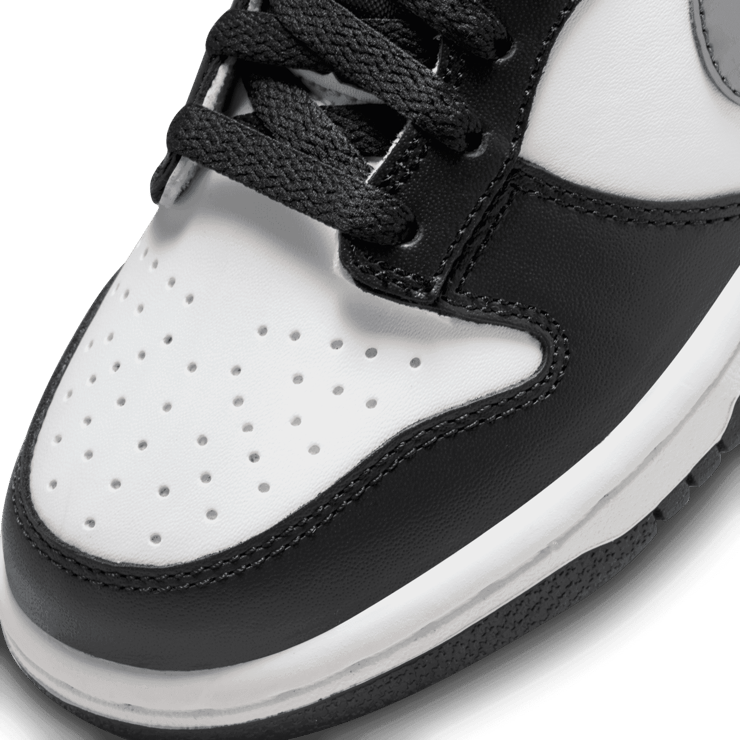 Nike Dunk Low Black White Metallic (GS) Angle 4