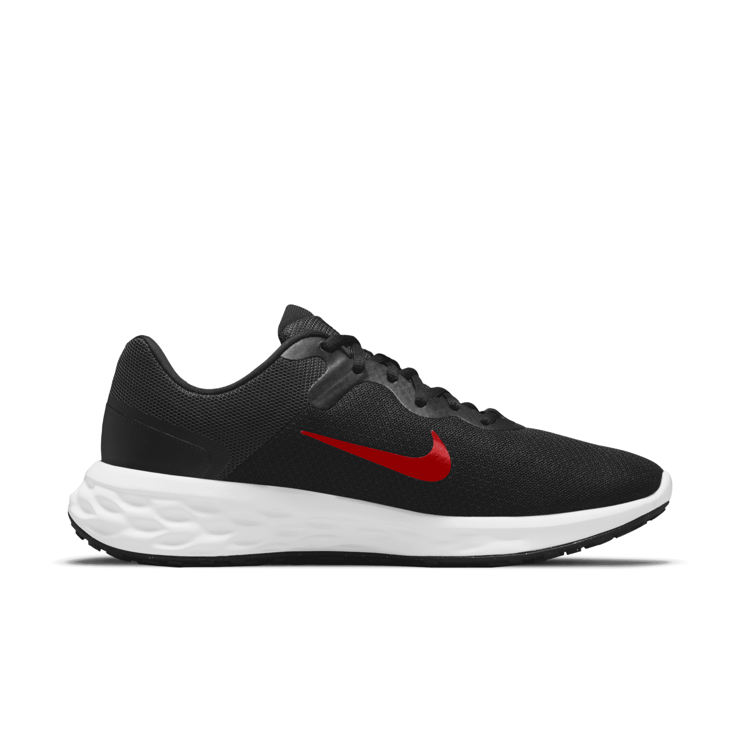 Nike Revolution 6 Next Nature 'Black University Red' Angle 1