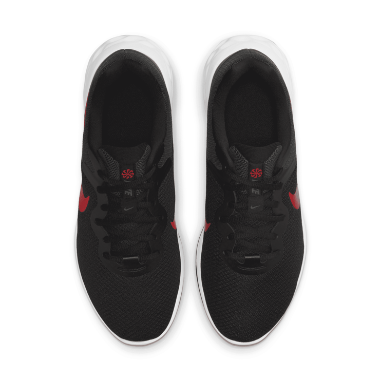 Nike Revolution 6 Next Nature 'Black University Red' Angle 2