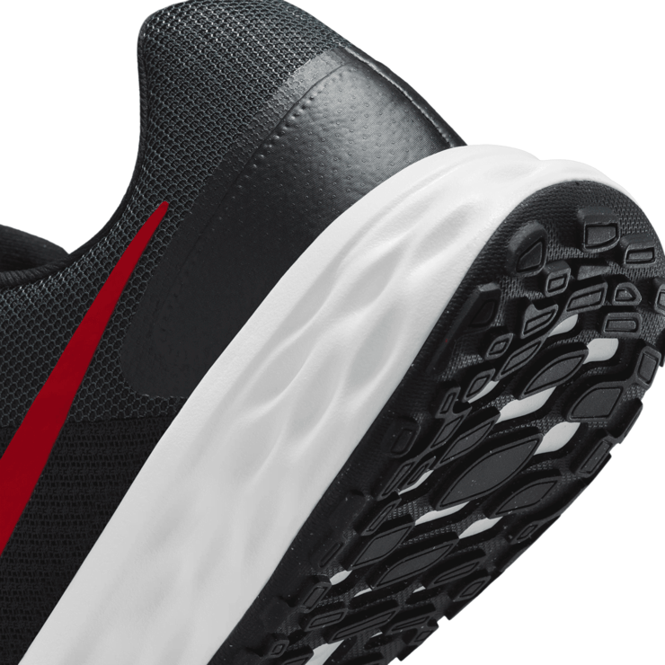 Nike Revolution 6 Next Nature 'Black University Red' Angle 6