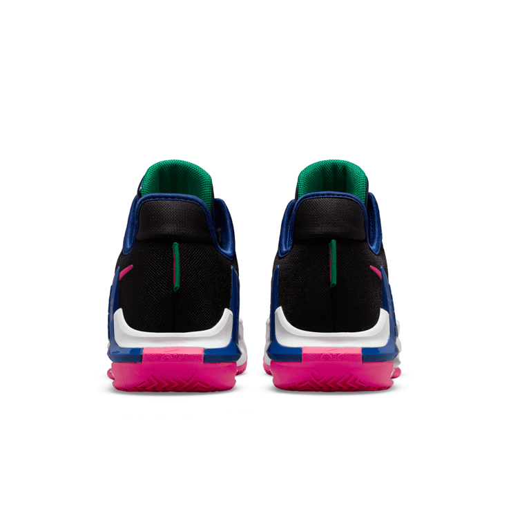 Nike LeBron Witness 6 'Black Deep Royal Blue' Angle 4