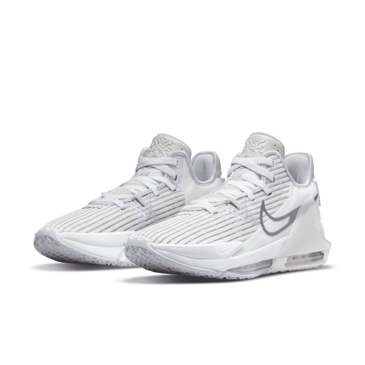 Nike LeBron Witness 6 'Summit White Metallic Pewter' Angle 3