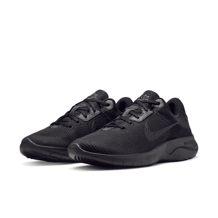 Nike Flex Experience Run 11 Next Nature 'Black Dark Smoke Grey' Angle 3