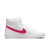 Nike Court Royale 2 Mid 'White Rush Pink' (W) Angle 1