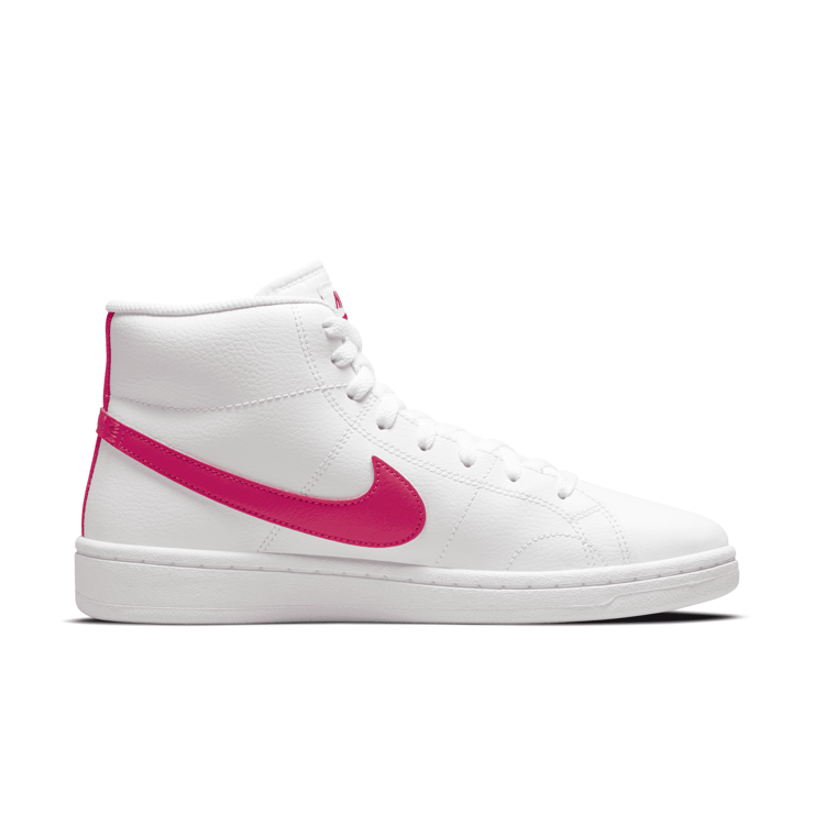 Nike Court Royale 2 Mid 'White Rush Pink' (W) Angle 1