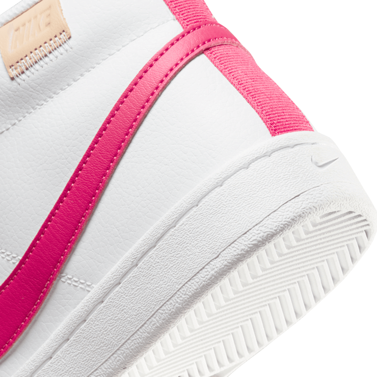 Nike Court Royale 2 Mid 'White Rush Pink' (W) Angle 6