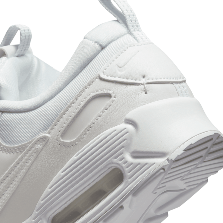 Nike Air Max 90 Futura 'Triple White' (W) Angle 6