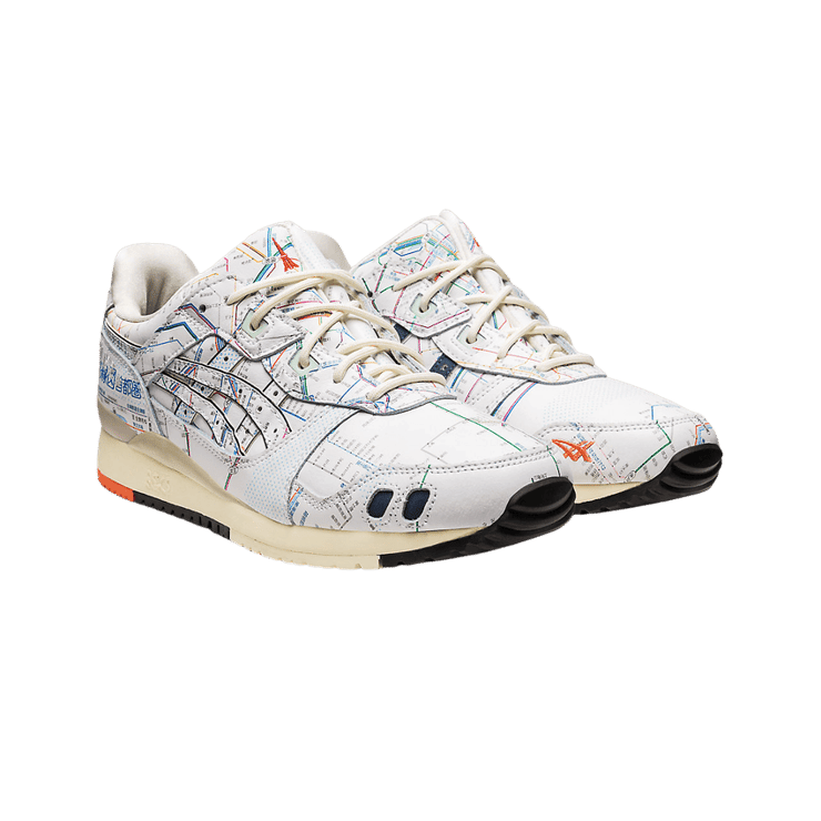 ASICS Gel-Lyte III atmos Tokyo Subway Angle 0