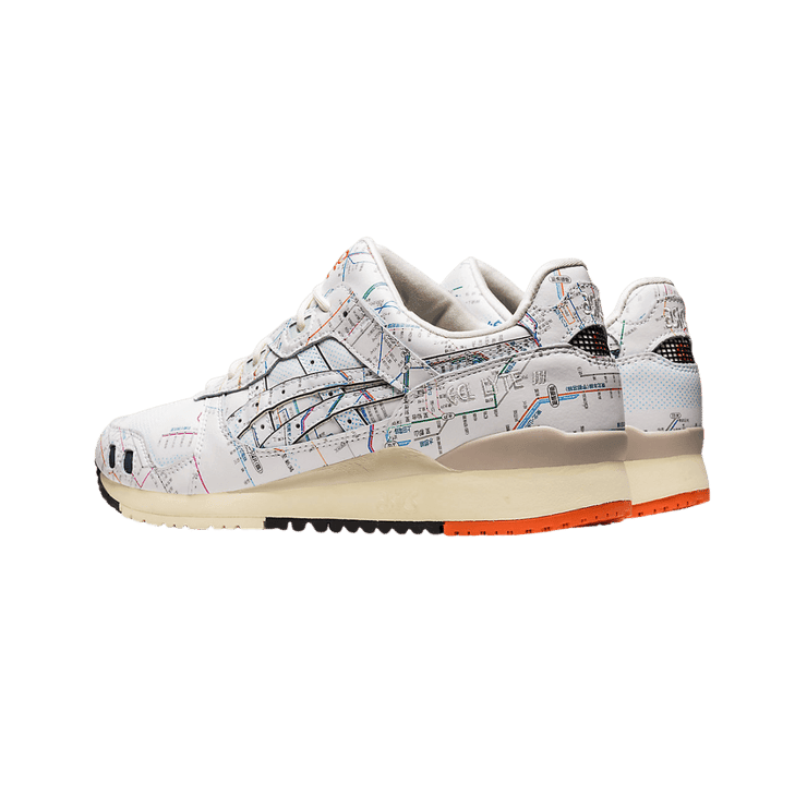 ASICS Gel-Lyte III atmos Tokyo Subway Angle 1