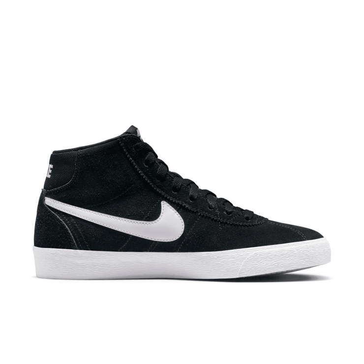Nike SB Bruin High SB 'Black White' (W) Angle 1