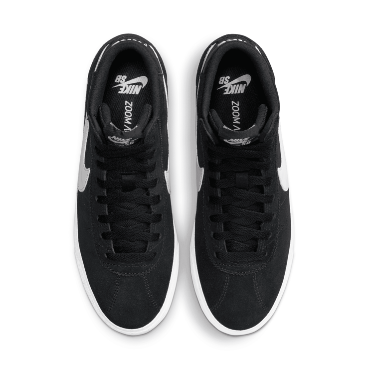 Nike SB Bruin High SB 'Black White' (W) Angle 2