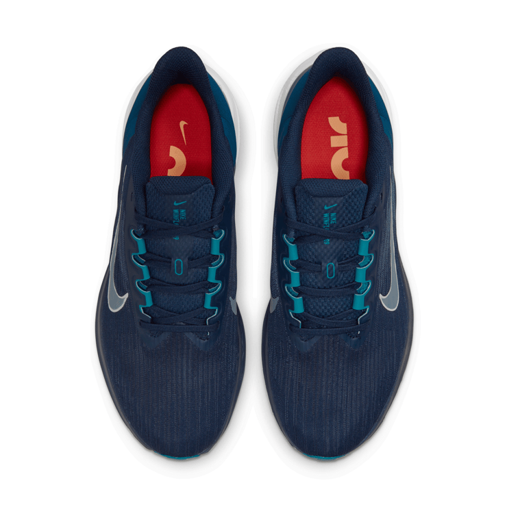 Nike Air Winflo 9 'Obsidian Valerian Blue' Angle 2
