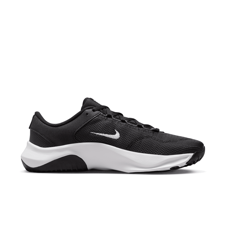 Nike Legend Essential 3 Next Nature 'Black White' (W) Angle 1