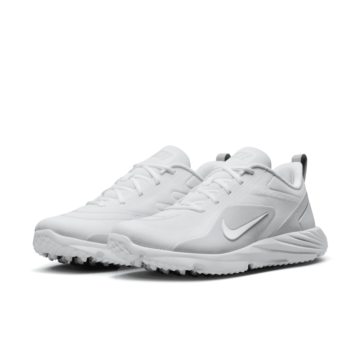 Nike Alpha Huarache 8 Pro TF 'White Pure Platinum' Angle 3