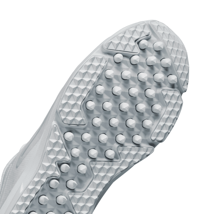 Nike Alpha Huarache 8 Pro TF 'White Pure Platinum' Angle 5