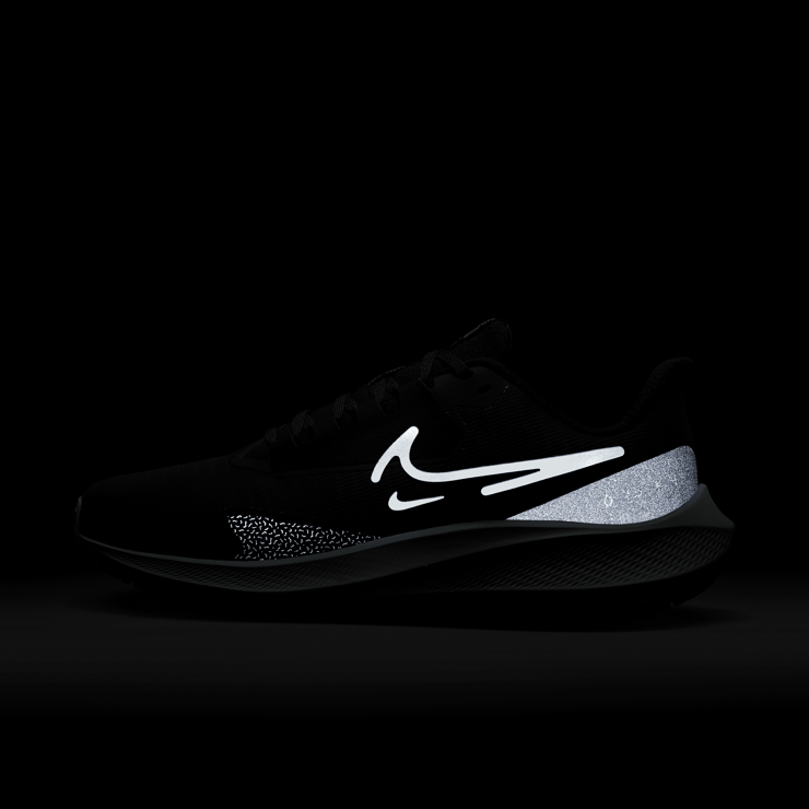 Nike Air Zoom Pegasus 39 Shield 'Black Dark Smoke Grey' (W) Angle 8