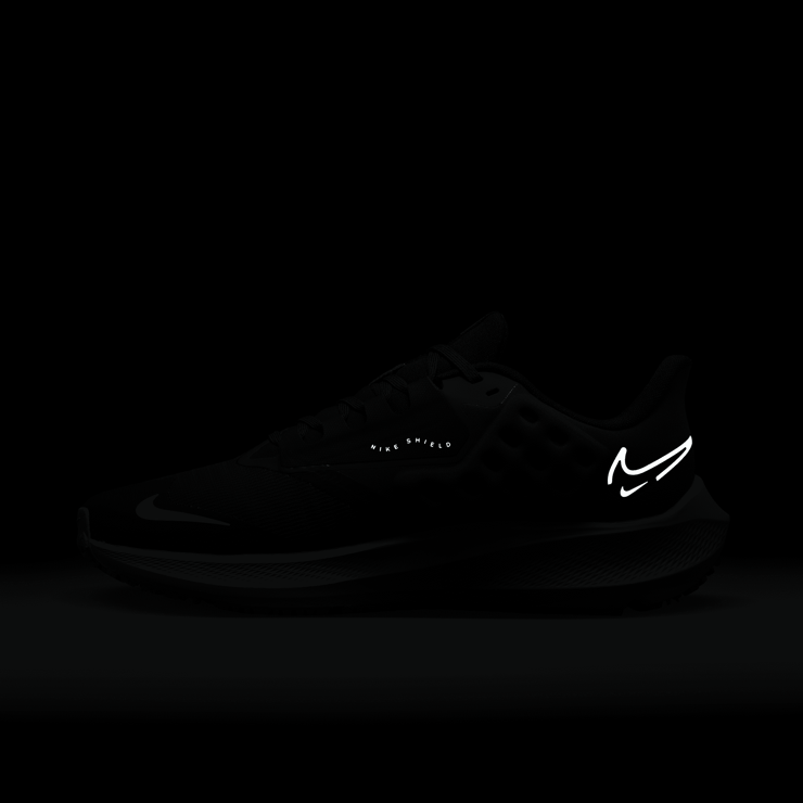 Nike Air Zoom Pegasus 39 Shield 'Black Dark Smoke Grey' (W) Angle 9